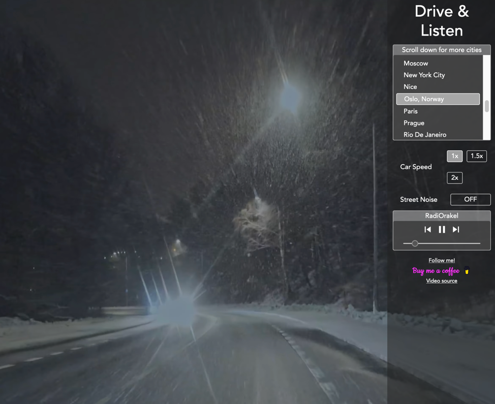 You Can Now 'Drive' Through & 'Listen' To Cities Around The World